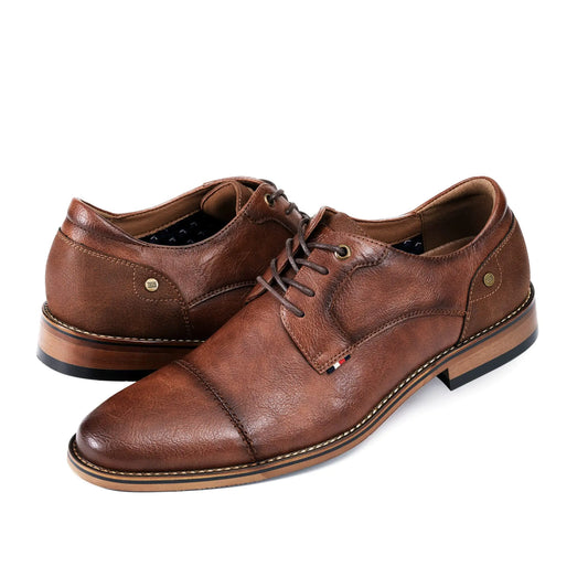 Tommy Hilfiger Mens Barmi Oxford Cognac 210 8.5M