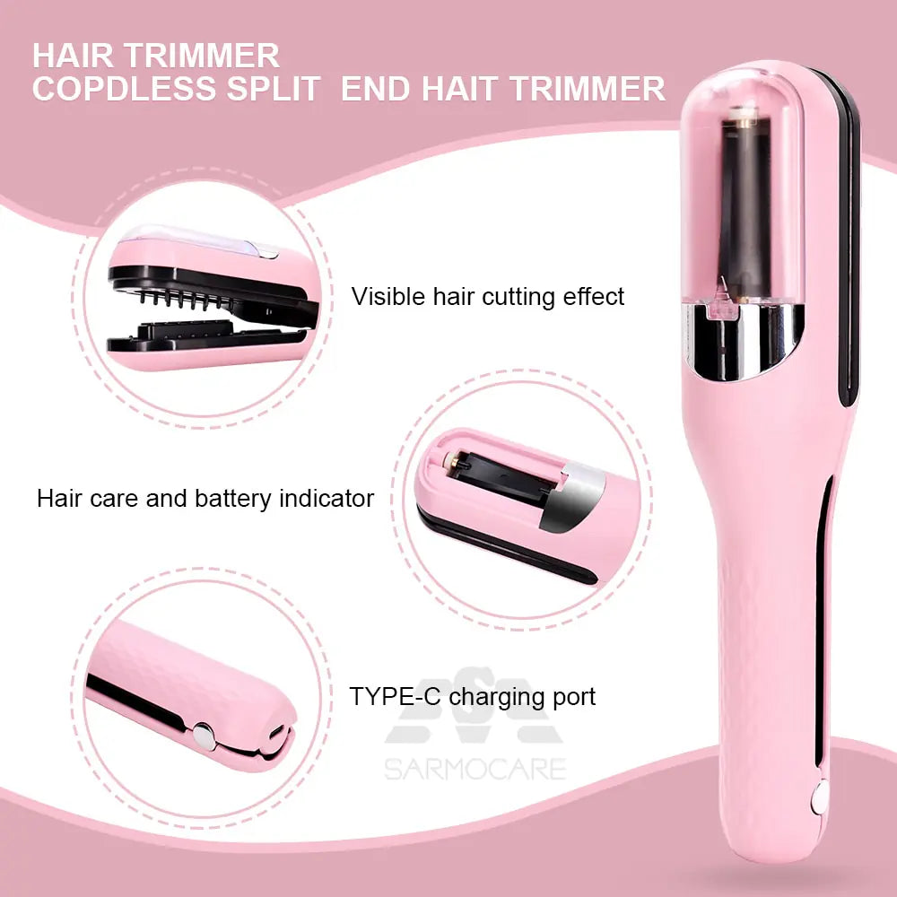 Cordless Hair Trimmer For Split Ends