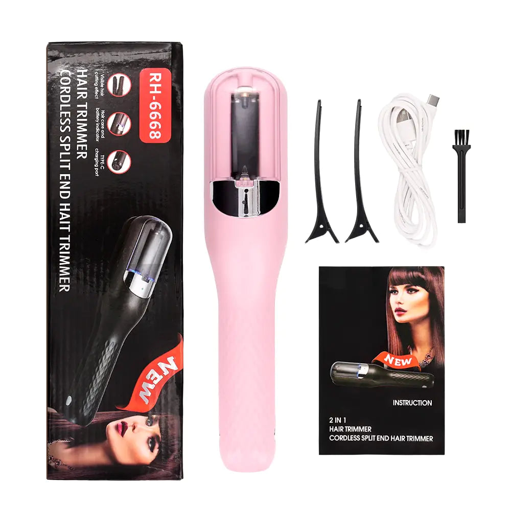 Cordless Hair Trimmer For Split Ends